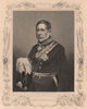 CRIMEAN WAR. General Sir H. Bentinck, KCB 1860 old antique print picture