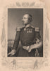 CRIMEAN WAR. Marshal Canrobert 1860 old antique vintage print picture