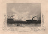 CRIMEAN WAR.Hecla Arrogant,attacking Russians Eckness(Ekenäs Ekenas)1854 1860