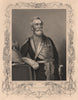 CRIMEAN WAR. General Beatson 1860 old antique vintage print picture