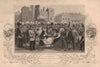 CRIMEAN WAR. Queen Victoria awarding medals at the Horse Guards 1856 1860