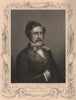 CRIMEAN WAR. Colonel Lake, C. B.  1860 old antique vintage print picture