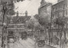 HIGH HOLBORN. Staple Inn, by Tom Waghorn 1947 old vintage print picture