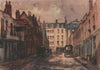 MARYLEBONE. Weymouth Mews. Dover Castle pub. By S. Dennant Moss 1947 old print