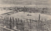 SOUTH BANK. The King's Reach from Shell-Mex house. Frances Macdonald.London 1947