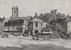 HIGH WYCOMBE. The little market hall, by W. Fairclough. Buckinghamshire 1947