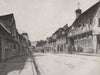 WEST WYCOMBE. View of the village, by W. Fairclough. Buckinghamshire 1947