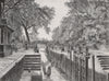 MAIDENHEAD. Boulter's Lock, by W. Fairclough. Berkshire 1947 old vintage print