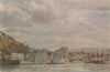 DOVER. View from Wellington Bridge, by Randolph Schwabe. Kent 1947 old print