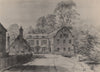 FARNINGHAM. The Mill House, by Randolph Schwabe. Kent 1947 old vintage print