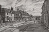 BIDDENHAM. View of the town, by Vincent Lines. Kent 1947 old vintage print