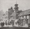 STEYNING. The old market house, by Randolph Schwabe. Sussex 1947 print