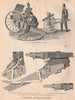 FRANCO-PRUSSIAN WAR. French Mitrailleuse. Weapon Carriage Breech block 1875