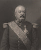 FRANCO-PRUSSIAN WAR. Marshal Bazaine. France 1875 old antique print picture