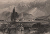 FREIBURG IM BREISGAU. Freiburger Münster / Minster. Germany. Rhine Valley 1875