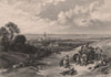 BONN. Town view showing Bonner Münster / Minster. Germany. Rhine Valley 1875