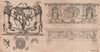 ISLINGTON PARISH. relics & coat of arms 1823 old antique vintage print picture