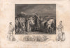 BOADICEA QUEEN. Iceni. Urging Britons to fight Romans. Suetonius druids 1853