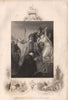 ST AUGUSTINE & ETHELBERT. Inset Paulinus & King Edwin. Coifi Temple 1853 print