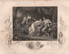 CRUSADES. Eleanor sucks poison from Prince Edward's wound. Truce Sultan 1853