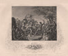 ANGLO-SCOTTISH WARS. Battle of Humbleton Hill (1402) . TALLIS 1853 old print