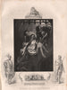 PRINCES IN THE TOWER. Their murder. Inset-Battle of Bosworth Field. TALLIS 1853
