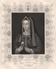 BRITISH HISTORY. Elizabeth of York. Queen to Henry the Seventh / VII.TALLIS 1853