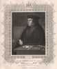 BRITISH HISTORY. Thomas Cromwell, Earl Of Essex. TALLIS 1853 old antique print