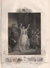 ANNE BOLEYN'S CONDEMNATION. Inset. Lewis XII Princess Mary. TALLIS 1853 print