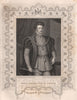 BRITISH HISTORY. Thomas Howard, Duke Of Norfolk. TALLIS 1853 old antique print