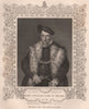 BRITISH HISTORY. Henry Fitzalan, Earl Of Arundel. TALLIS 1853 old print