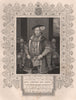 BRITISH HISTORY. King Edward the Sixth. TALLIS 1853 old antique print picture
