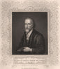 BRITISH HISTORY. Nicholas Ridley, Bishop of London. TALLIS 1853 old print
