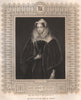 BRITISH HISTORY. Mary Queen of Scots. TALLIS 1853 old antique print picture