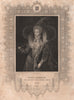 BRITISH HISTORY. Queen Elizabeth the founder of our colonial empire 1853 print