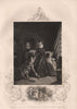 BRITISH HISTORY. Mary Queen of Scots in Loch Leven Castle. The Escape 1853