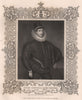 BRITISH HISTORY. Fulke Greville, Lord Brooke. TALLIS 1853 old antique print