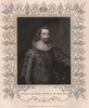 BRITISH HISTORY. George Villiers, Duke Of Buckingham. TALLIS 1853 old print