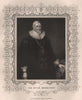 BRITISH HISTORY. Sir Hugh Middleton. TALLIS 1853 old antique print picture