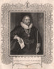 BRITISH HISTORY. Richard Weston, Earl Of Portland. TALLIS 1853 old print