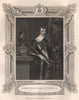 BRITISH HISTORY. Robert Rich, Earl Of Warwick. TALLIS 1853 old antique print