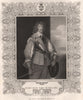 BRITISH HISTORY. Henry Rich, Earl Of Holland. TALLIS 1853 old antique print
