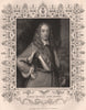BRITISH HISTORY. Robert Greville, Lord Brooke. TALLIS 1853 old antique print