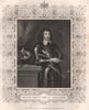 BRITISH HISTORY. Spencer Compton, Earl Of Northampton. TALLIS 1853 old print