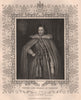 BRITISH HISTORY. Edward, Lord Herbert, of Cherbury. TALLIS 1853 old print