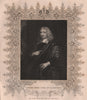 BRITISH HISTORY. Edward Hyde, Earl Of Clarendon. TALLIS 1853 old antique print