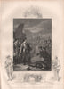 ENGLISH CIVIL WAR. Cromwell suppressing Mutiny. Dissolving Long Parliament 1853