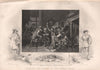 ENGLISH CIVIL WAR. Charles the First in the Guard room. Battle of Edge Hill 1853