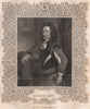 BRITISH HISTORY. Algernon Sidney. TALLIS 1853 old antique print picture