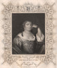 BRITISH HISTORY. Anne Hyde, Duchess Of York. TALLIS 1853 old antique print